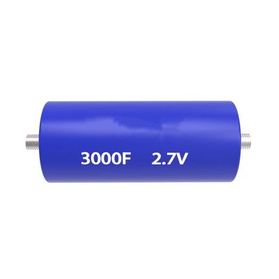 EV Solar Depolama Sistemi için OEM Süper Kapasitör 2.7 V 3000f Ultrakapasitör