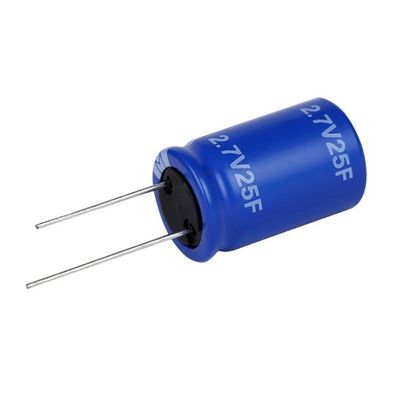Anahtarlama / Güç Kaynağı için 25F 2.7 Volt 500f Kondansatör Uzun Çevrim Ömrü