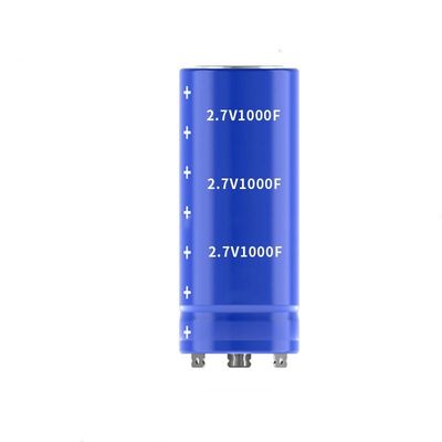 2.7V 1000F Vidalı Tip Süper Kapasitör Hızlı Şarj Yüksek Çıkış Gücü