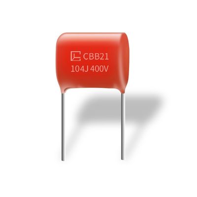 CBB21 104J 400V Metalize Polipropilen Film Kapasitör Yüksek Sıcaklık Balmumu Contası