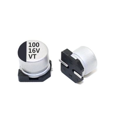 Birim Hacim Başına 100uf 16v Alüminyum Elektrolitik Kondansatör Çok Büyük Kapasitans