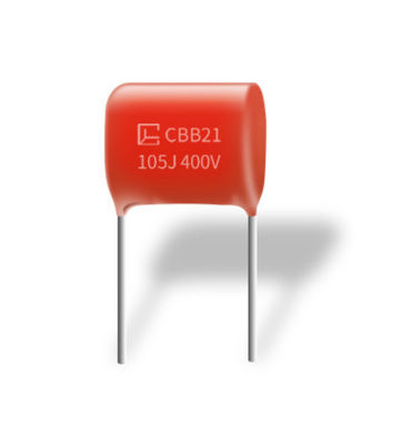 CBB21 105J 400V P15MM Metalize Polipropilen Kondansatörler İyi Nem Direnci