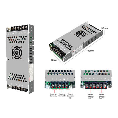 SMPS Aktarma LED Ekran Güç kaynağı 12v 300w LED Sabit Voltaj Sürücüsü Ultra İnce 5v