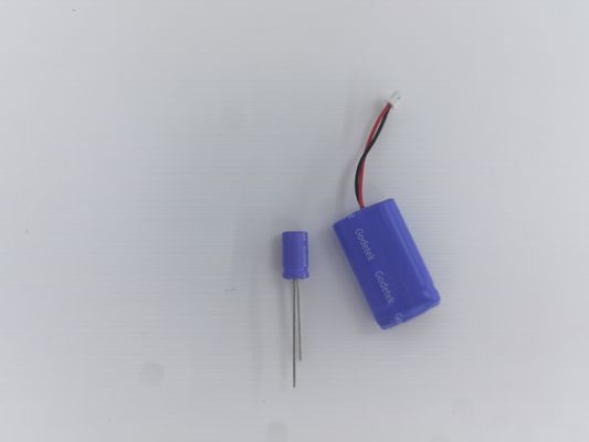 2.7V 1.0F Yüksek sıcaklık yükü için yüksek kapasiteli kondansatör 85C≤2.7V 1000h