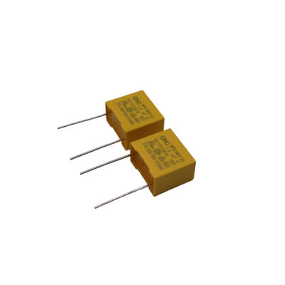 1600VAC Dielektrik Gücü X2 Güvenlik Kondansatörü 50/60Hz frekansları için nominal dalgalanma voltajı 2.5x