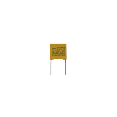 Delik Montajı Radial X2 Güvenlik Kondensatörü104K310V 0.1UF 1600VAC Dielektrik Gücü ile