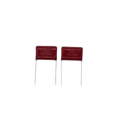 Rated 50V-1000V Film Kondensatörü -40.C ~ 105.C Çalışan0.00022uF ~ 3.9uF Temp Tepe ve Bobin Paketi