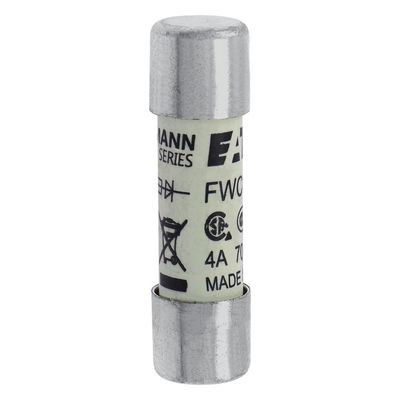 Mükemmel Bisiklet Gücü ve Performansı Cramic Sigorta Eaton Bussmann 10 X 38 mm Ferrule Sigorta FWC-4A10F