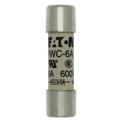 Mükemmel Bisiklet Yürütme Yeteneği ve Performansı Cramic Fuse Eaton Bussmann 10 X 38 mm Ferrule Fuse FWC-6A10F