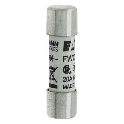Mükemmel Bisiklet Yürütme Yeteneği ve Performansı Cramic Sigorta Eaton Bussmann 10 X 38 mm Ferrule Sigorta FWC-20A10F