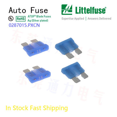 Düşük voltajlı Mikro Blade Fuse Küçük Fuse 1A Siyah Parça No 0287001 PXCN