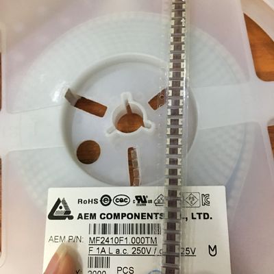 AEM bileşenleri Yüzey montaj sigortası MF2410F1.000TM LED sürücüler için