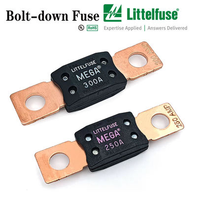 MEGA littleelfuse 0298150.ZXEH Ağır Güçlü Uygulamalar için Elektrikli Araç Sigortaları Bolt-Down Sigortalar      32V