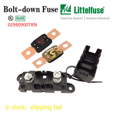 298 Bolt-Down Serisi Yüksek Akımlı Sigorta Sahibi Yüksek Akımlı Devre Koruması 02981001ZXT